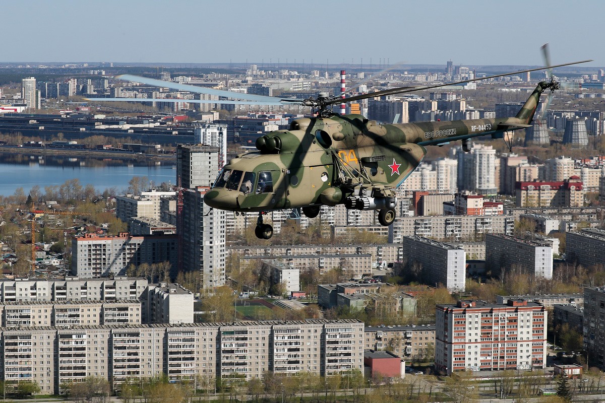 Mi-8MTV-5-1 with system L-370 "Vitebsk"   RF-04452