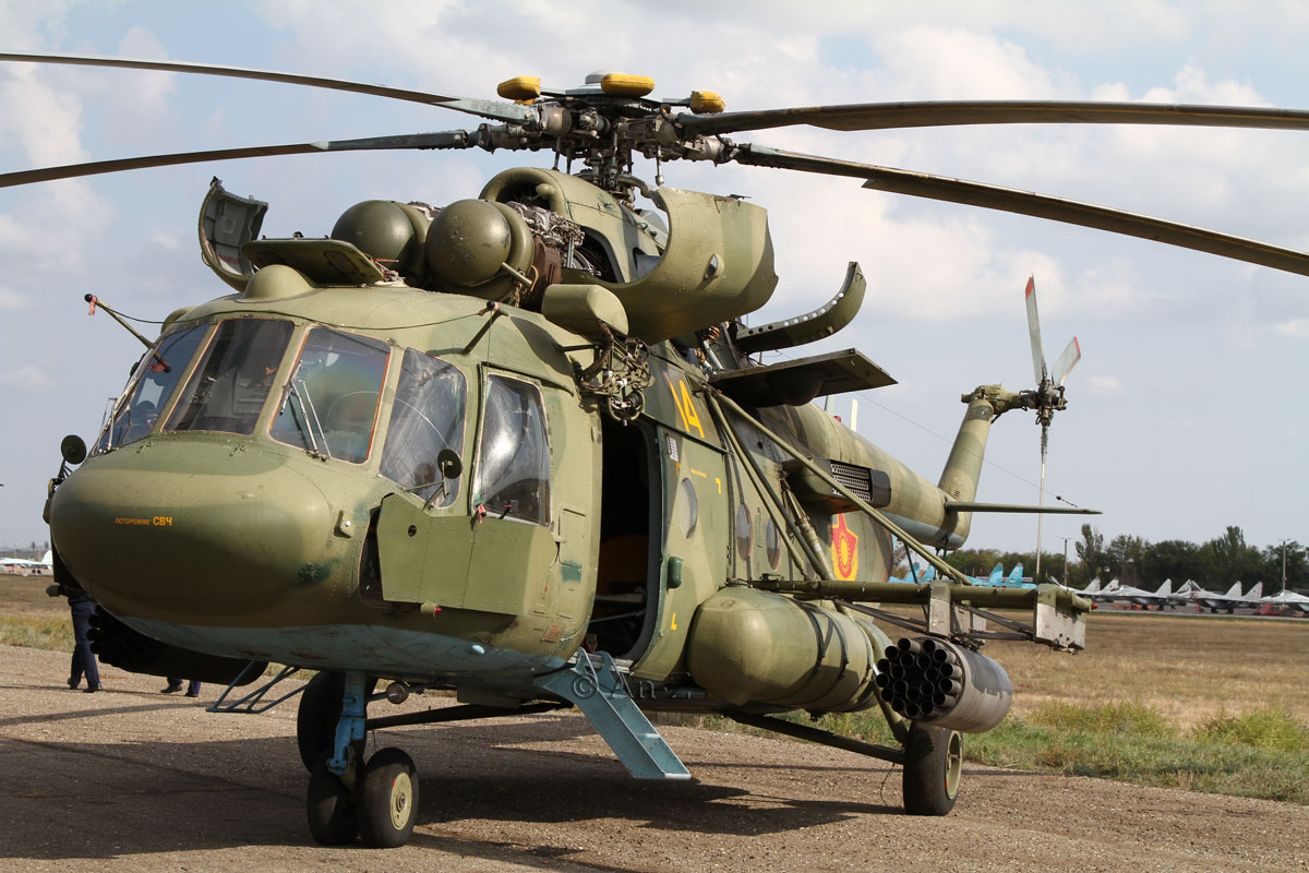 Mi-17V-5   14 yellow