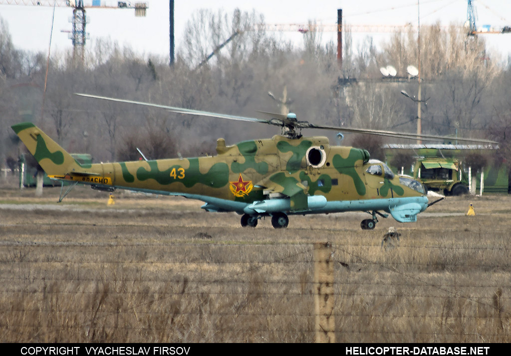 Mi-24V   43 yellow