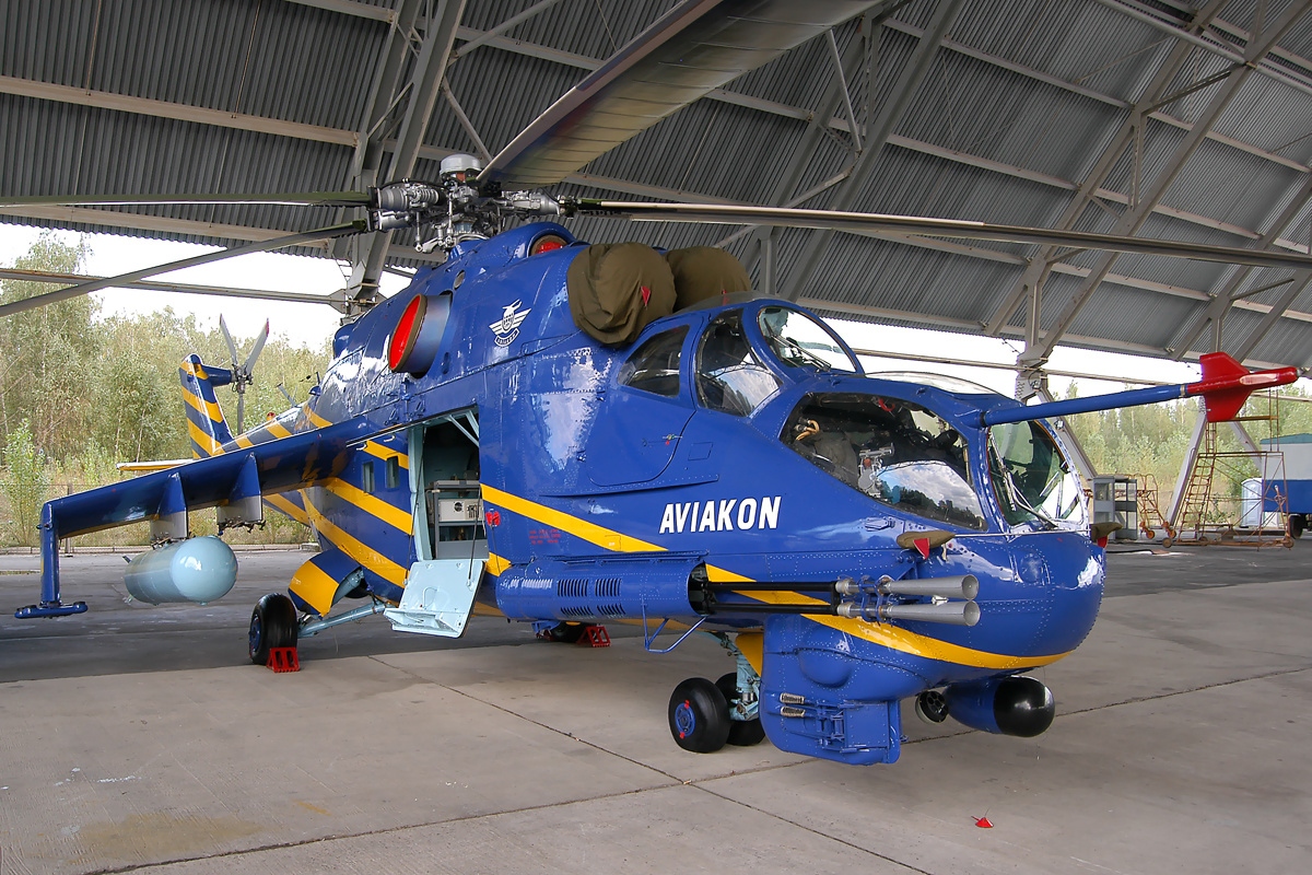 Mi-24P (upgrade by Aviakon)   01 white