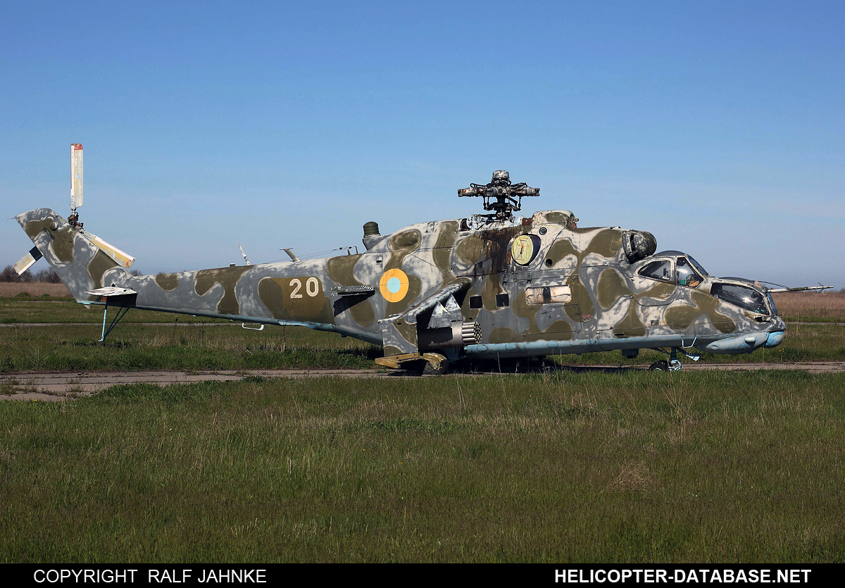 Mi-24RCh   20 red