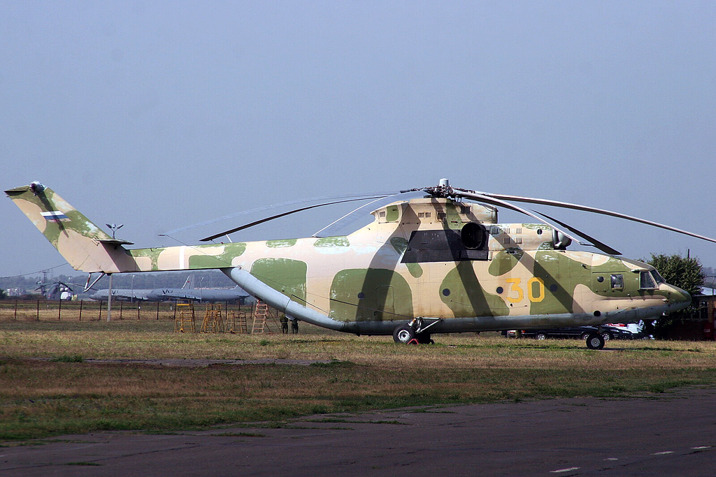 Mi-26T   30 yellow