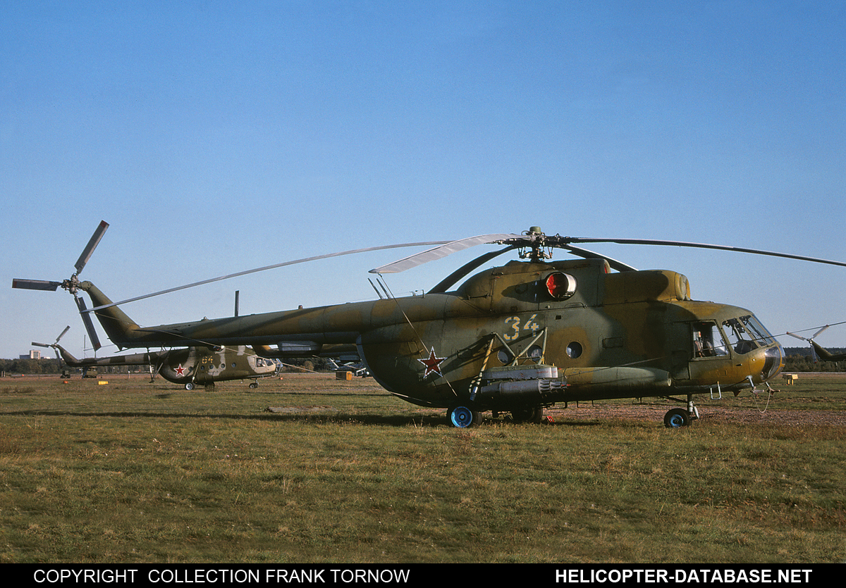 Mi-8T   34 yellow