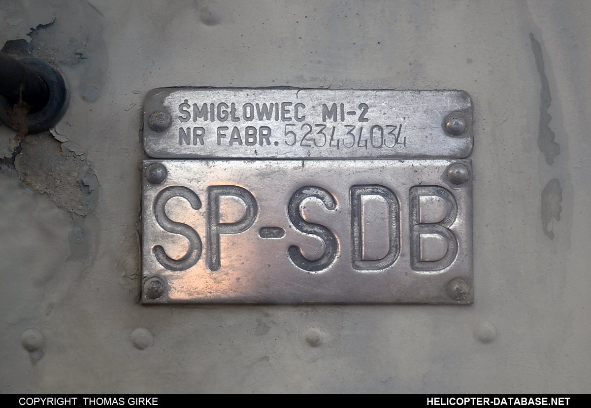 PZL Mi-2&nbsp;&nbsp;&nbsp;(no registration)