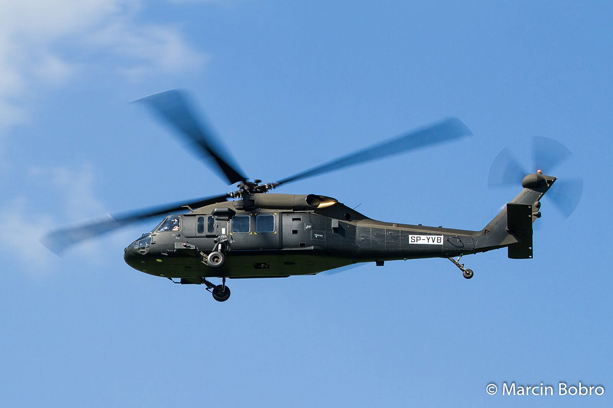 PZL S-70i Black Hawk&nbsp;&nbsp;&nbsp;SP-YVB