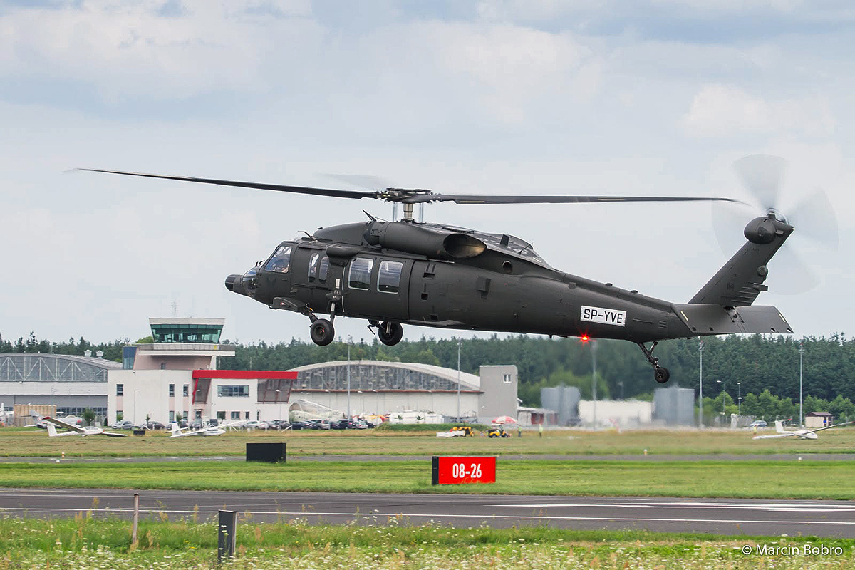 PZL S-70i Black Hawk&nbsp;&nbsp;&nbsp;SP-YVE