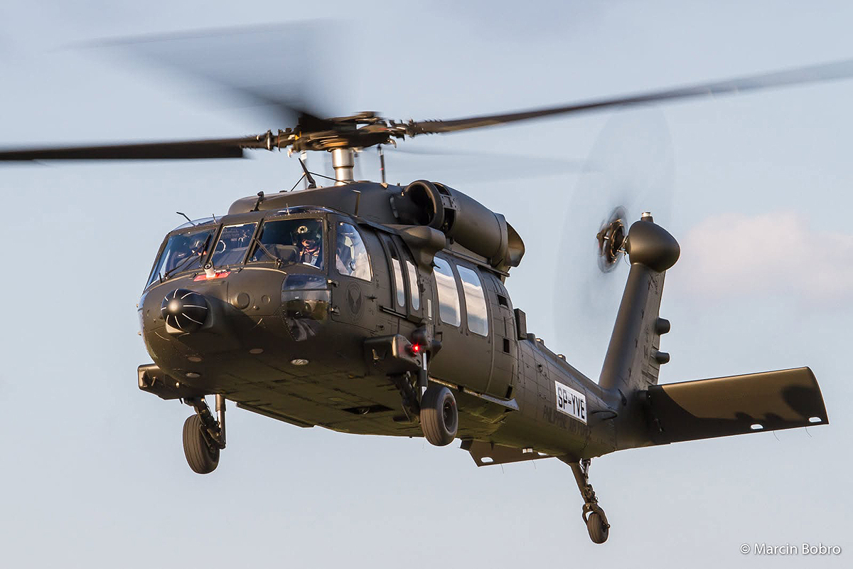PZL S-70i Black Hawk&nbsp;&nbsp;&nbsp;SP-YVE