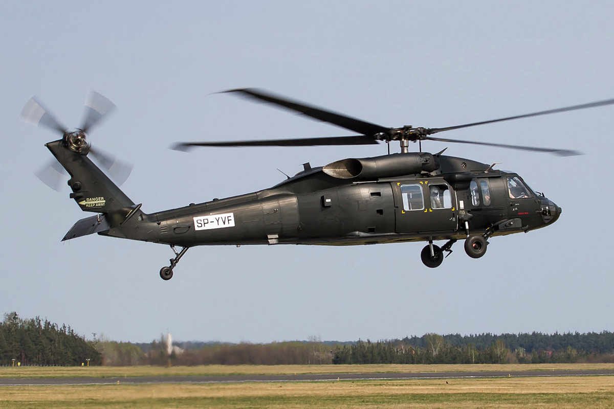 PZL S-70i Black Hawk&nbsp;&nbsp;&nbsp;SP-YVF