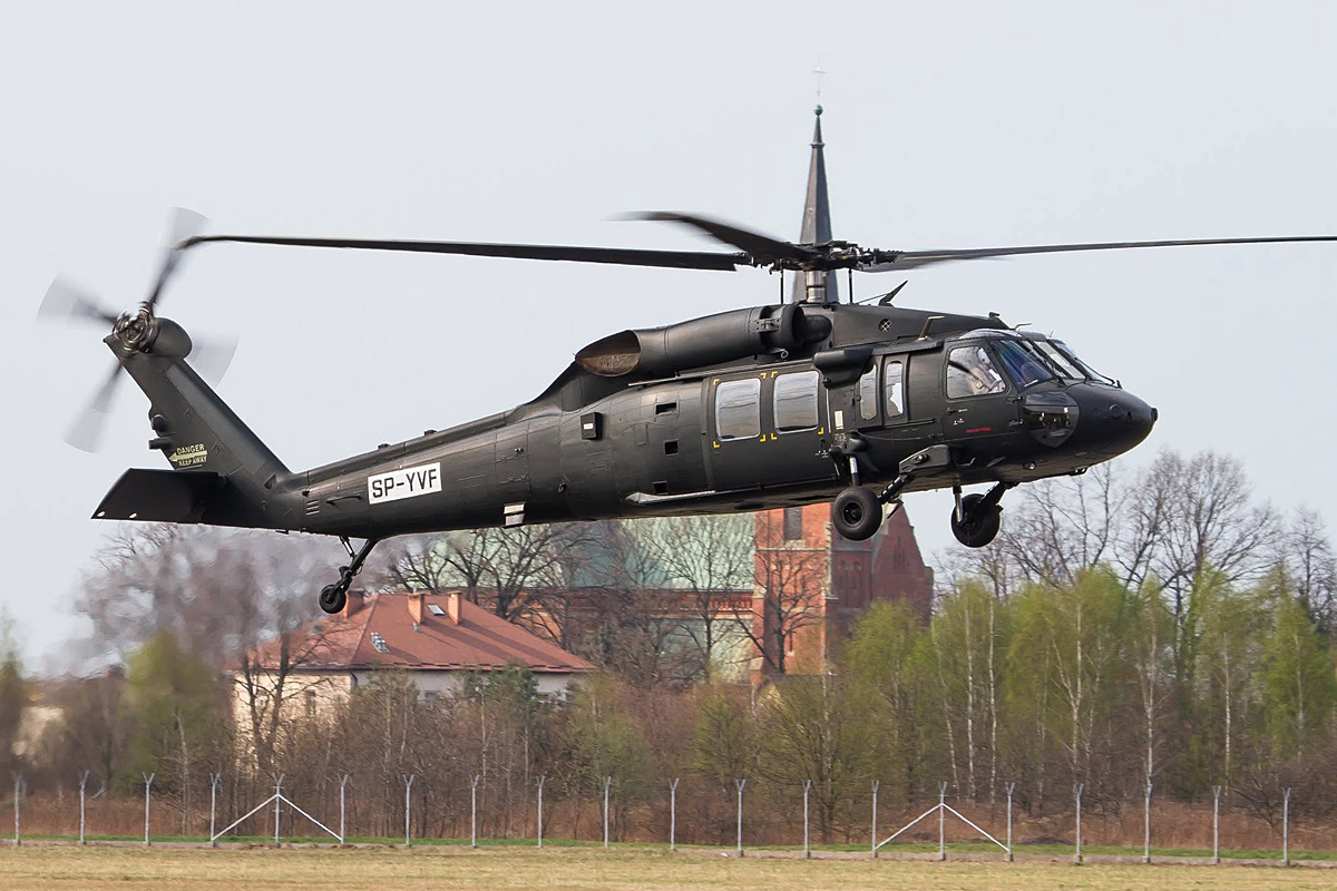 PZL S-70i Black Hawk&nbsp;&nbsp;&nbsp;SP-YVF