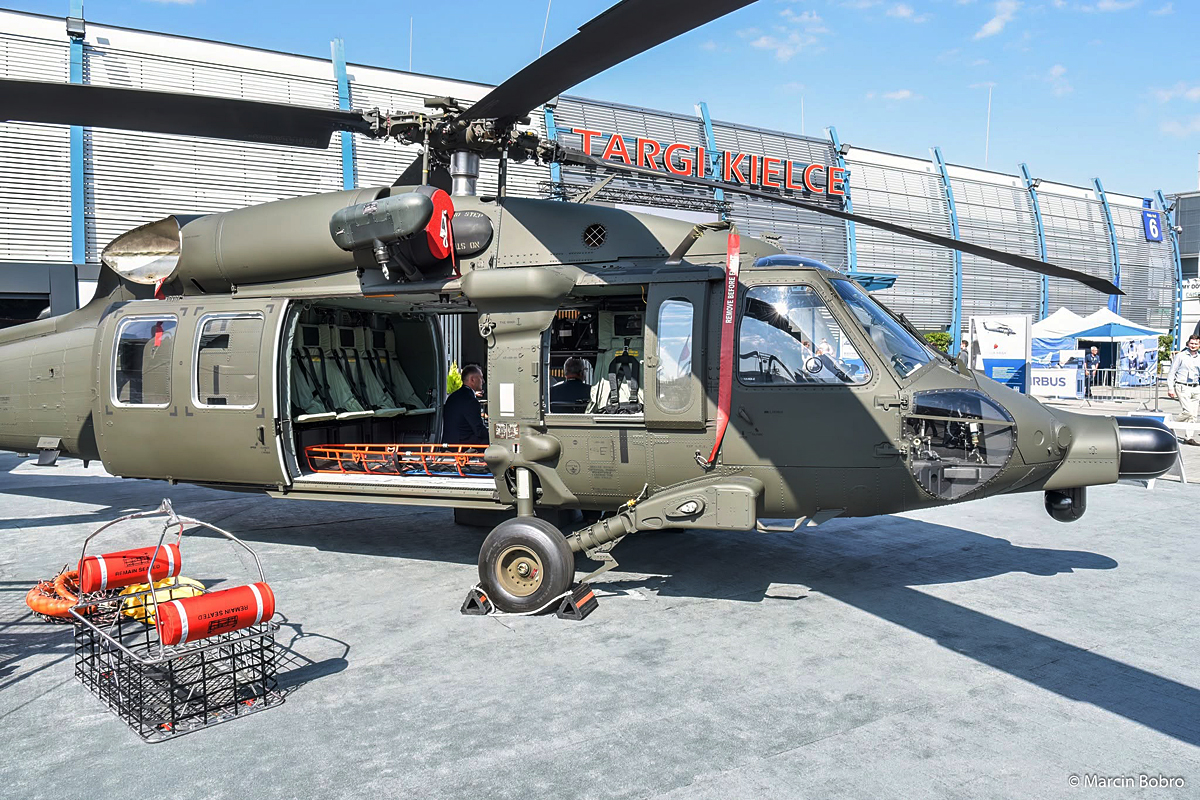 PZL S-70i Black Hawk&nbsp;&nbsp;&nbsp;(no registration)