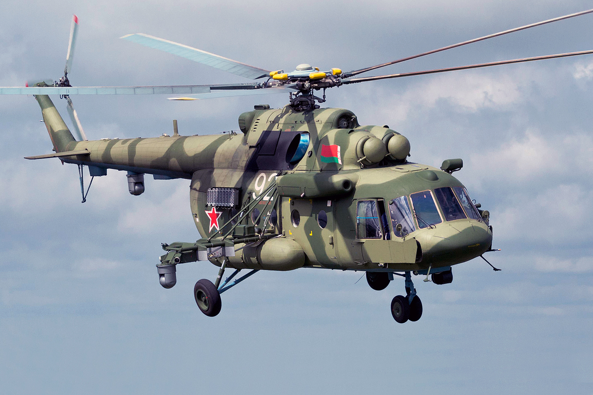 Mi-17V-5 with system L-370 "President-S" (Belarus)   92 white