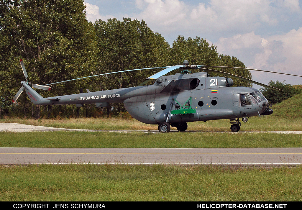 Mi-8MTV-1 (upgrade by AviaBaltika 1)   21 white