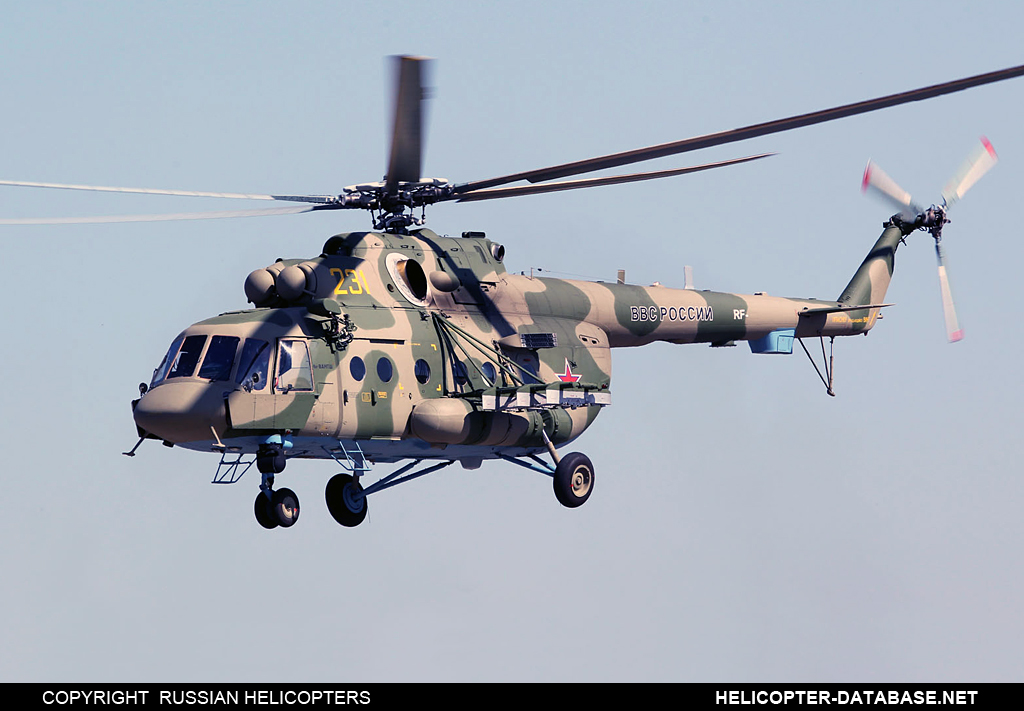 Mi-8AMTSh-V   231 yellow
