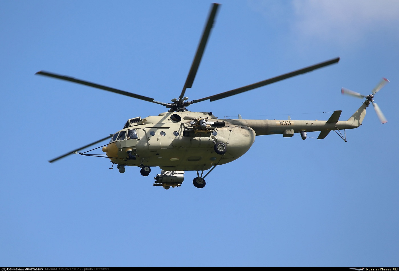 Mi-171Sh with system L-370 "President-S" (Algeria)   633 black