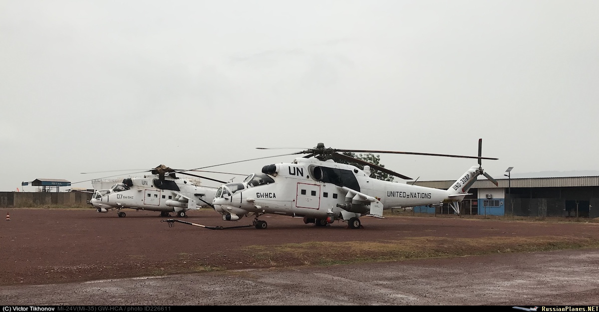 Mi-24V (upgrade for Senegal)   6W-HCA