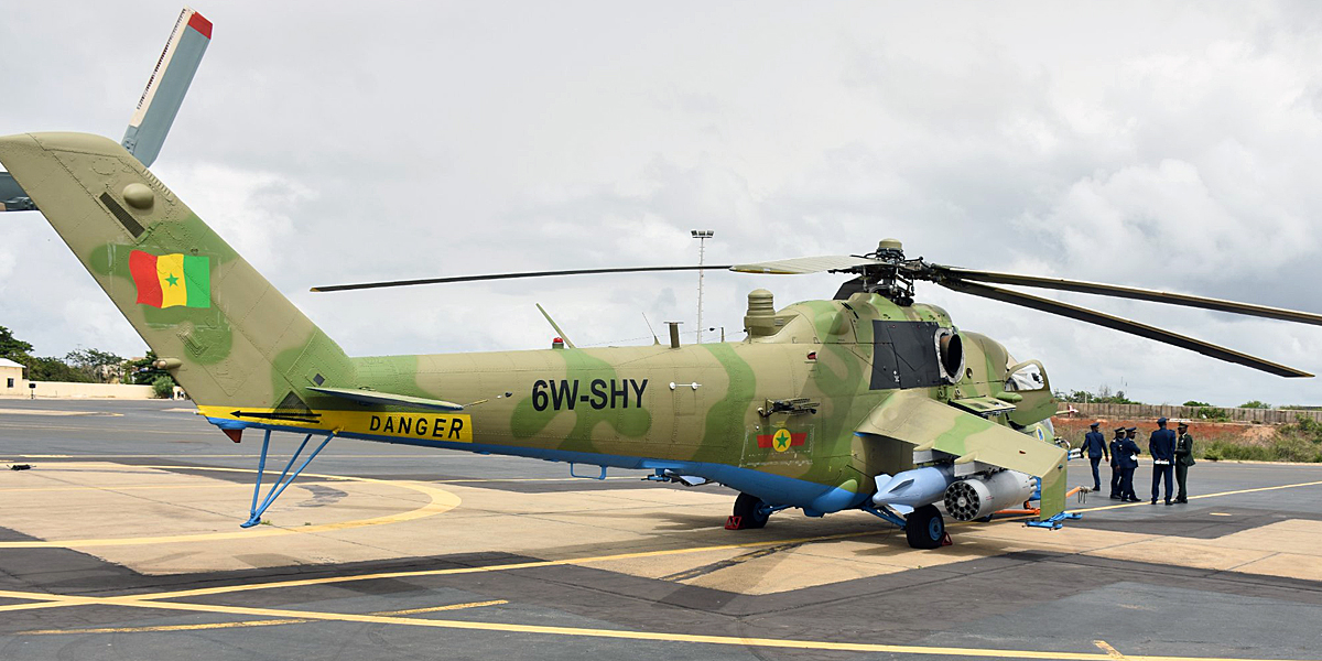 Mi-35P (upgrade by Controp)   6W-SHY