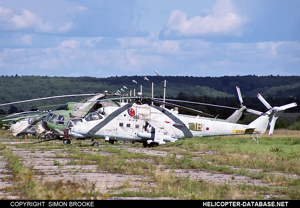 Mi-24RCh   18 yellow