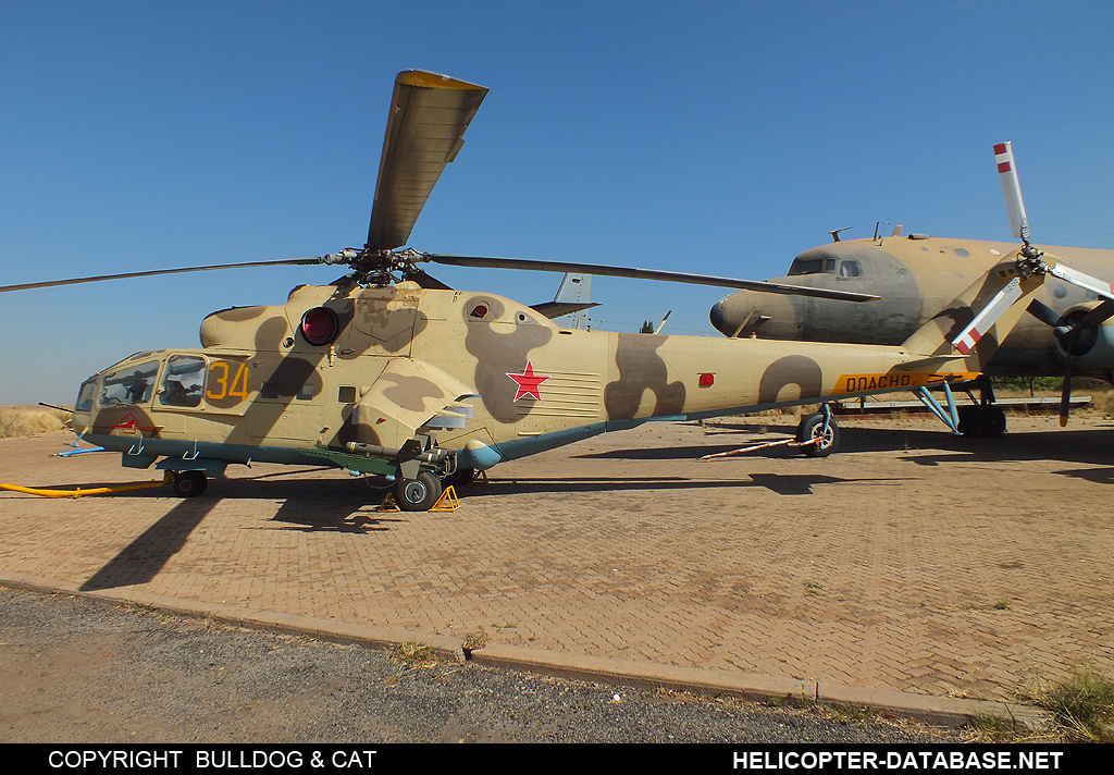 Mi-24A   34 yellow
