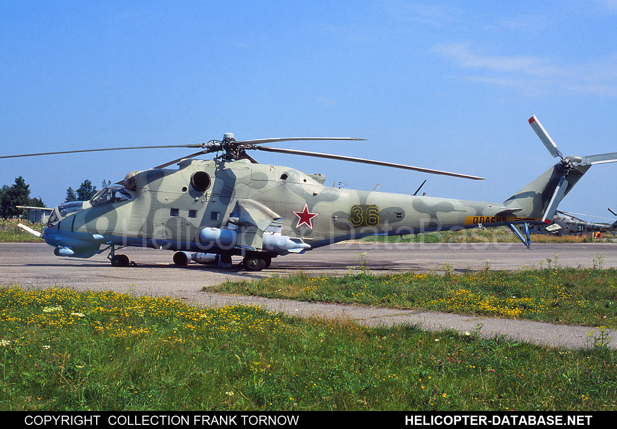 Mi-24V   36 yellow