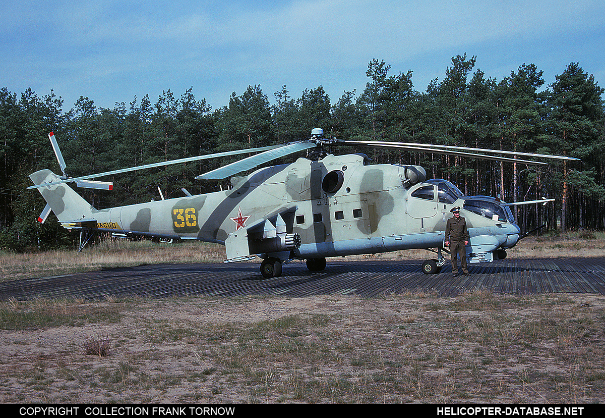 Mi-24V   36 yellow