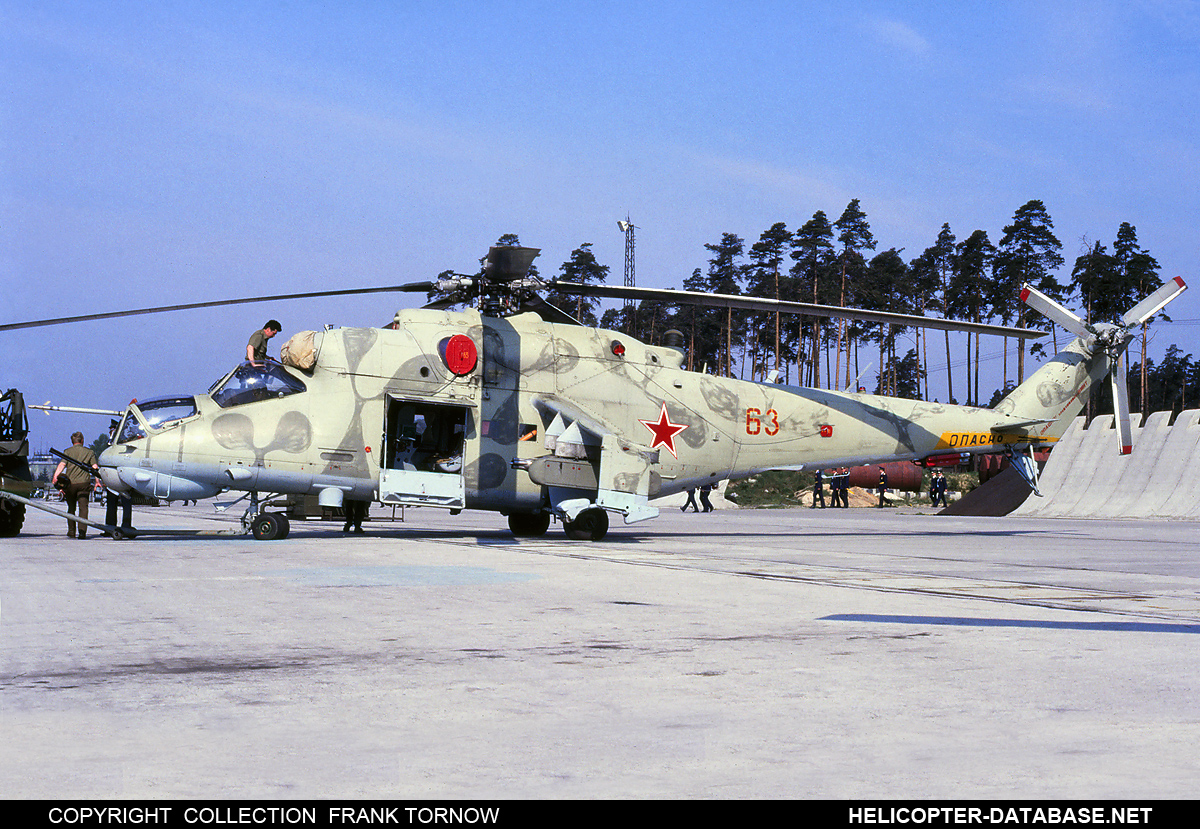 Mi-24RCh   63 red