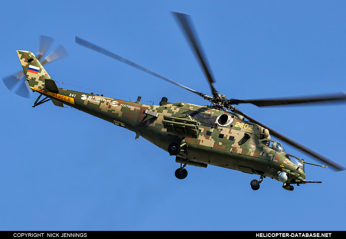 Mi-35M   2302 yellow
