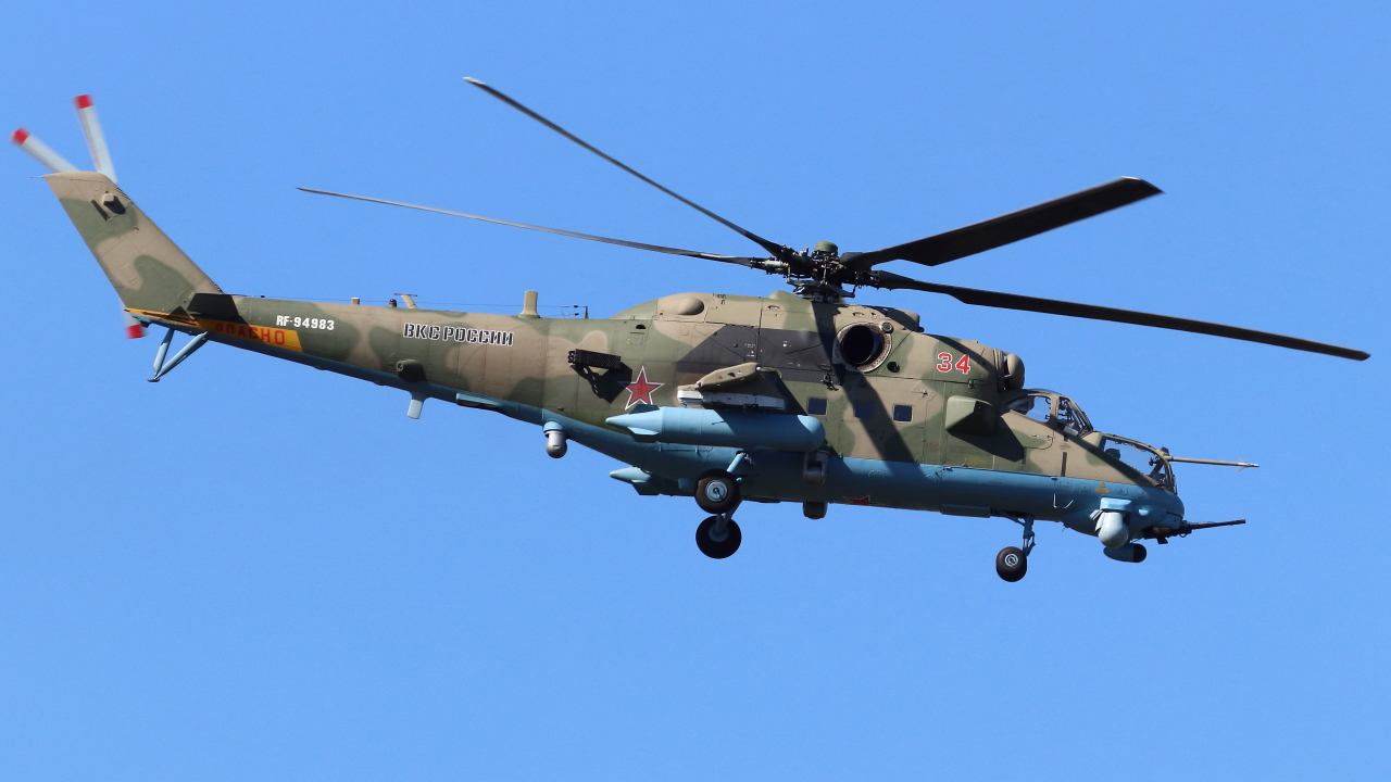 Mi-24VM-3 with system L-370 "Vitebsk"   RF-94983