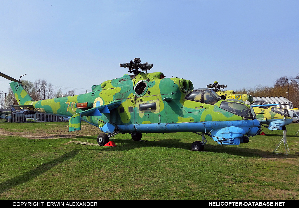 Mi-24V   70 yellow