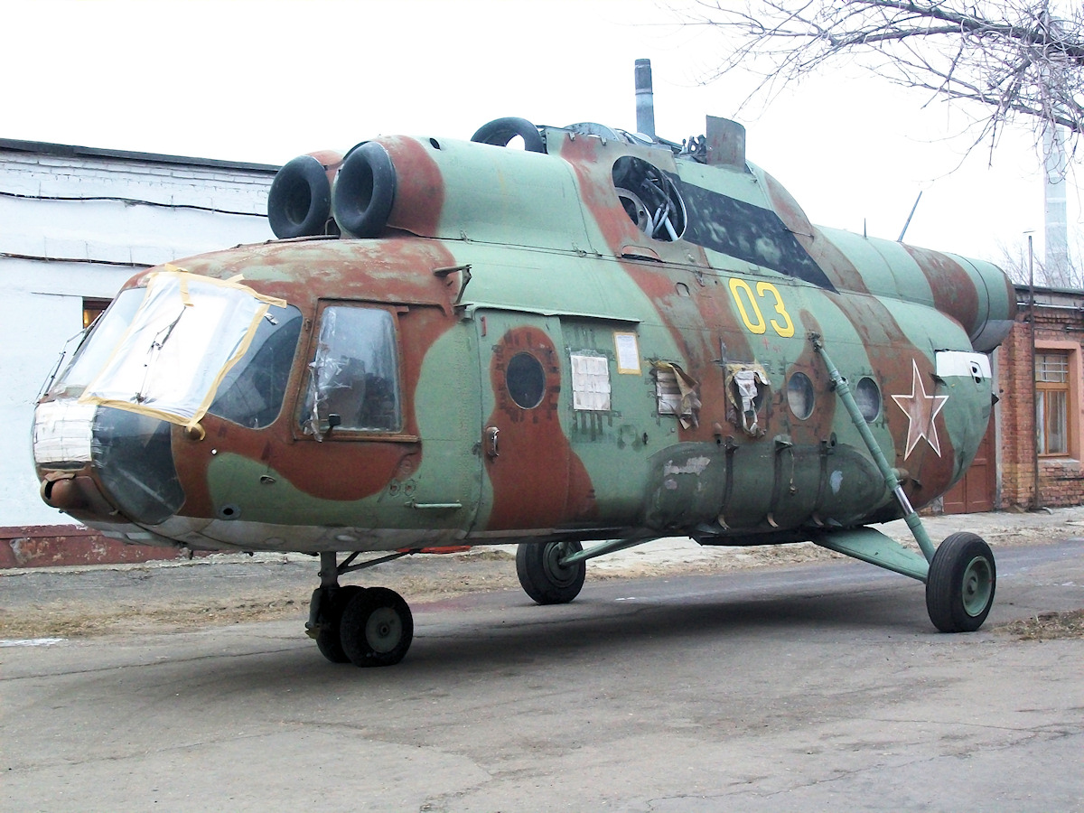 Mi-8TV   03 yellow