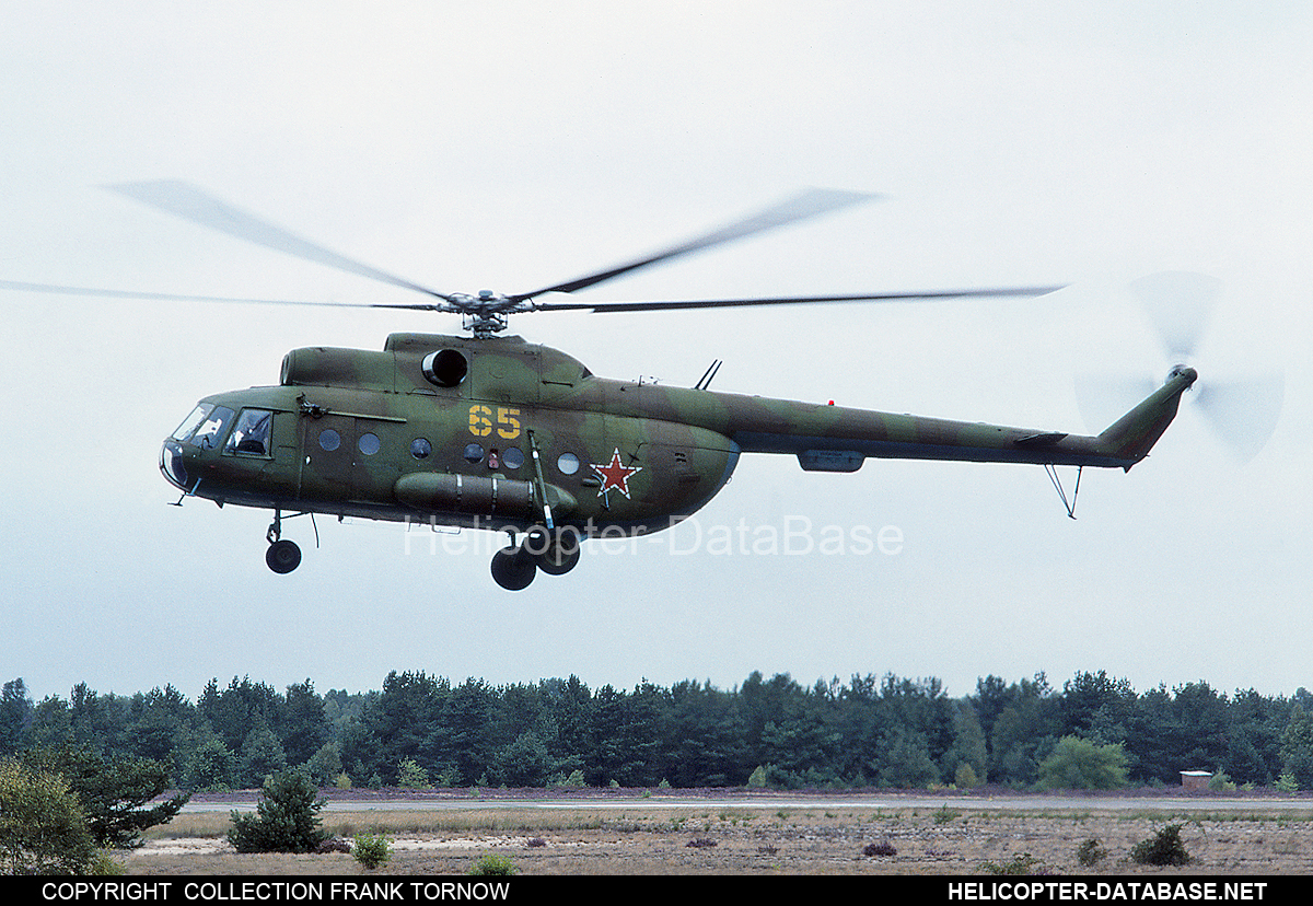 Mi-8T   65 yellow