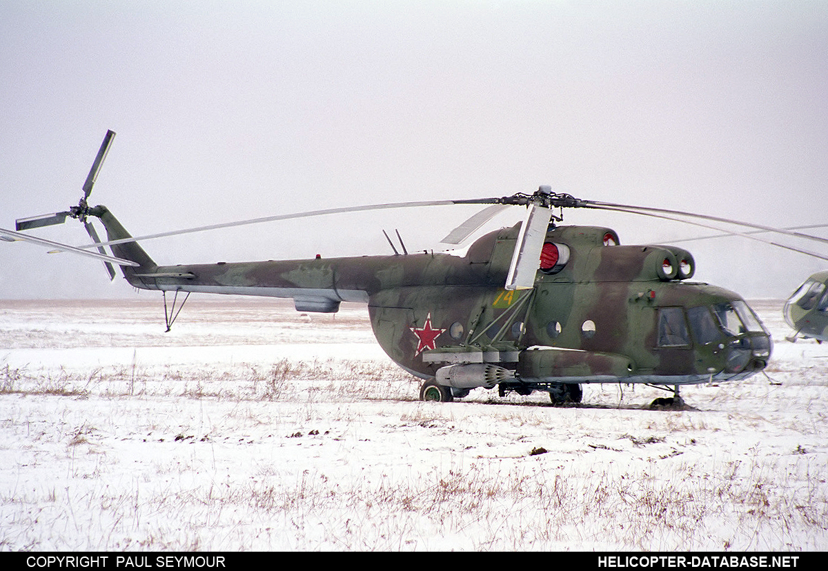 Mi-8TV   74 yellow