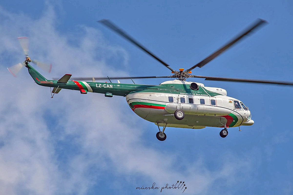 Mi-8PS&nbsp;&nbsp;&nbsp;LZ-CAN