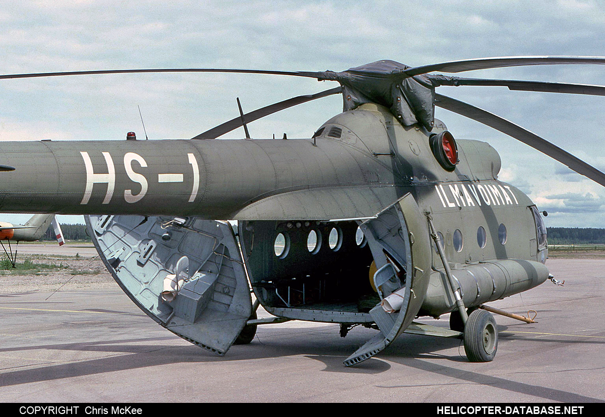 Mi-8T (upgrade by Finland 1)&nbsp;&nbsp;&nbsp;HS-1