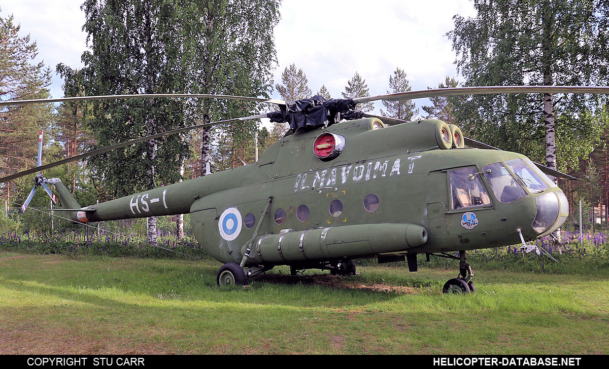 Mi-8T (upgrade by Finland 1)&nbsp;&nbsp;&nbsp;HS-1