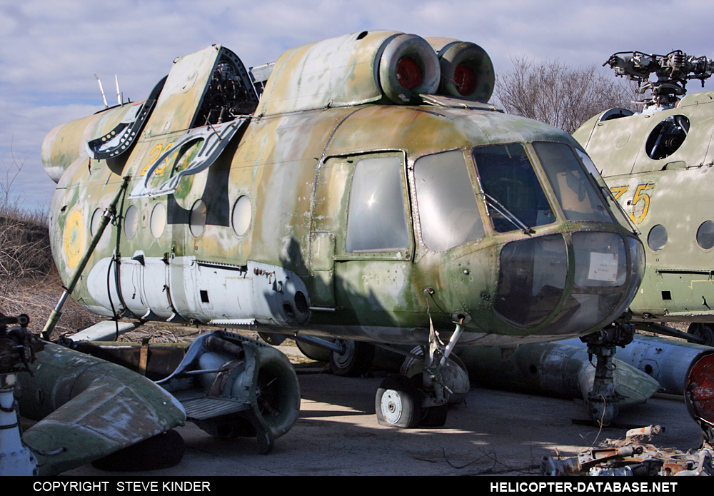 Mi-8T   25 yellow