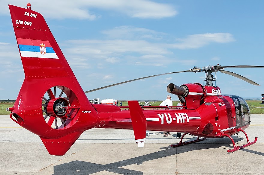 HN-42M (SA-341H Gazelle)&nbsp;&nbsp;&nbsp;YU-HFI